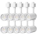 10W Track Lighting Heads,dimmable Heads,warm White 2700K,HALO T.... Fixed Price $72.28.