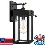 Auzev Outdoor Solar Wall Lantern Lights W/ Motion Sensor, 3 Modes, IP65, E26. Fixed Price $83.18.