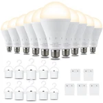 Debaobulb 10 Rechargeable Emergency Light Bulbs, Packs, Soft White. Fixed Price $84.92.