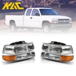 Headlights Headlamps Pair For 1999-2002 Silverado 2000-2006 Tahoe Suburban. Fixed Price $71.99.
