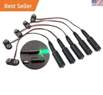 5 Pack Green Led 9 Volt Battery Operated Micro Effects Light For Scenery Prop Th. Fixed Price $36.39.