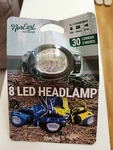 Nor East Outdoors Led Headlamp 8 Lights Modes 30 Lumens Batteries Included. Fixed Price $12.00.