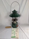 Vintage Coleman 228E Big Hat 1/56 Camping Lantern With Papers. Fixed Price $94.99.