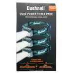 Bushnell 1000 Lumens Dual Power Rechargeable Headlamp Three Pack. Fixed Price $34.99.