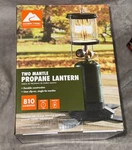 New Ozark Trail 2 Mantle Lantern Black (propane Cylinder Not Included). Fixed Price $15.50.