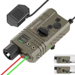Toughsoul Mlok And Picatinny Mounted Tactical Flashlight Green/red Laser 3 In.... Fixed Price $109.50.