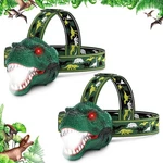 Dysaim Kids Headlamp,rechargeable T-rex Dinosaur For And Led Hea.... Fixed Price $43.72.