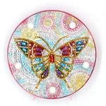Yobeyi Diy Diamond Painting Lamp With Led Lights Full Drill B, Butterfly-b. Fixed Price $17.84.