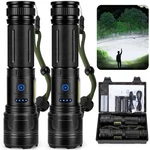 Nj Forever Rechargeable FLASHLIGHTS,99000 High Lumens Led Flashlight,super Br.... Fixed Price $34.92.