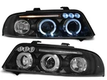 Headlights For Audi A4 1999 2000 VR-1100 Angel Eyes Headlamps Black. Fixed Price $265.37.