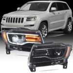 Hid Xenon Headlamps For 2011-2013 Jeep Grand Cherokee Led Projector Headlights. Fixed Price $344.99.
