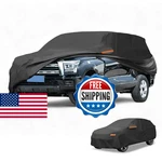 Partuto Waterproof All-weather Universal Car Cover With Right Side Zipper, 190T-. Fixed Price $80.99.