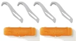 Havalon Piranta Replacement Gut Hook Blades, Two 2-PACKS, 4 In All, New!. Fixed Price $15.95.