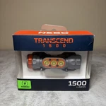 Nebo Transcend 1500 Rechargeable Headlamp W/ Lumen NEB-HLP-1001 Open Box. Fixed Price $49.00.