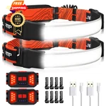 Adelante Led Headlamp Flashlight, 1000LM 230 Wide-beam Pack, Orange. Fixed Price $42.98.