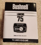 Bushnell Lumen Headlamp #10H75 New No Batteries. Fixed Price $9.99.