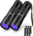 Morpilot Uv Blacklight Flashlights - 12 Led 395NM Ultraviolet Flashlight,. Fixed Price $15.50.