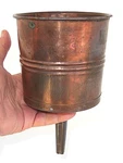 Schuyler's Patent Coleman Lamp & Stove Co. No. 1 Funnel W/original Filtering Pad. Fixed Price $60.00.
