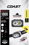 Coast RL27R Rechargeable Led Headlamp 1000 Lumens IP54 Black Batteries Included. Fixed Price $49.99.