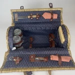 Verona Wine & Cheese Picnic Basket - Wicker Tote Brand New. Fixed Price $39.99.