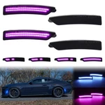 4X Led Side Marker Lights Front Rear Bumper Dynamic 2024 2025 Ford Mustang. Fixed Price $64.99.