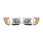 Garage-pro Headlights Assembly Driver And Passenger Side For Toyota Tacoma Ba.... Fixed Price $110.39.