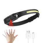 Led Rechargeable Headlamp For Camping Hunting Hiking Repairing Fishing, Black. Fixed Price $10.99.