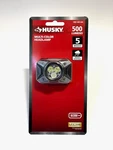 Husky 500-LUMENS Dual Beam Led Headlamp Modes Impact And Water Resistant. Fixed Price $24.49.