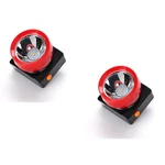 2PCS Rechargeable Cordless Led Light Headlamp For Miner Camping Hunting Outdoors. Fixed Price $44.99.