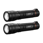 Coast G60R 1000 Lumen Waterproof Rechargeable Led Flashlight, 2-PACK. Fixed Price $37.62.