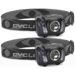 Cyclops 200 Lumens Tri Mode Adjustable Led Headlamps - Pack. Fixed Price $39.50.