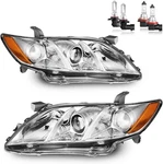 Headlights Assembly W/bulbs For 2007 2008 2009 Toyota Camry Halogen Headlamp .... Fixed Price $188.88.