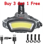 Usb Rechargeable Led Headlamp 2000 Lumen For Car Maintenance And Night Work. Fixed Price $14.99.