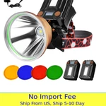 High Power Led Headlamp Super Bright Adult Usb Rechargeable Headlight Waterproof. Fixed Price $85.50.