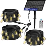 Stright Solar Powered String Light 180FT With Remote Control Modes, Weat. Fixed Price $39.99.