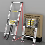 Diamondforge Telescoping Ladder 8.5 Ft Aluminum Extendable 330 Lbs. Fixed Price $112.13.