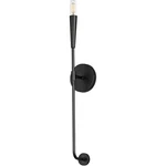 Maxim Lighting 24811BK Vela 5 Inch Black Ada Wall Sconce. Fixed Price $64.00.