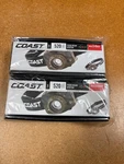 Coast Headlamp FL68 Tr Color Wide Angle Flood Beam Led, Set Of 2. Fixed Price $65.00.
