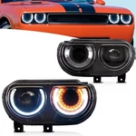 Vland Headlights Compatible With Dodge Challenger 3RD Gen Coupe 2008-2014, He.... Fixed Price $526.15.