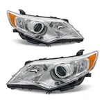 Headlight Assembly Compatible 2012-2014 Toyota Camry Chrome Housing Adcarlights. Fixed Price $209.99.