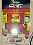 Coast FL65 400 Lumen Dual Color Wide Angle View Flood Headlamp Light Control.. Fixed Price $30.00.