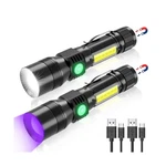 Rechargeable Flashlights, 3 In 1 Super Bright Black Flashligh... Fast Ship. Fixed Price $42.99.