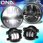 Nuvision For 2007-2018 Jeep Wrangler Jk Led Headlights + Fog Lamps Chrome. Fixed Price $83.39.