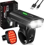 Darkbeam Bike Headlight Rechargeable Usb-c, Bicycle Lights 4000LM Ultra Bright,. Fixed Price $35.69.