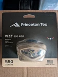 New Princeton Tec Vizz Headlamp Tan Resists Water/impact Low-battery Indicator. Fixed Price $40.00.