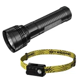 Nitecore EA81 Flashlight -2150LM + NU20 Rechargeable Headlamp. Fixed Price $134.45.