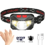 8 Modes Led Headlight Handfress Motion Sensor Powerful Cob Fl. Fixed Price $19.04.