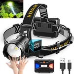 Led Headlamp High Lumens With Motion Sensor Super Bright, 3 Lighting Modes, Digi. Fixed Price $26.99.