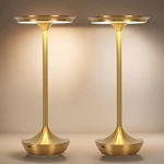 2 Pack Led Rechargeable Cordless Lamps,portable Outdoor 6000 Mah Batter.... Fixed Price $77.77.
