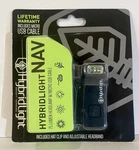 Hybridlight Nav 75 Lumen Headlamp W/micro Usb Cable, Hat Clip & Headband New. Fixed Price $35.33.